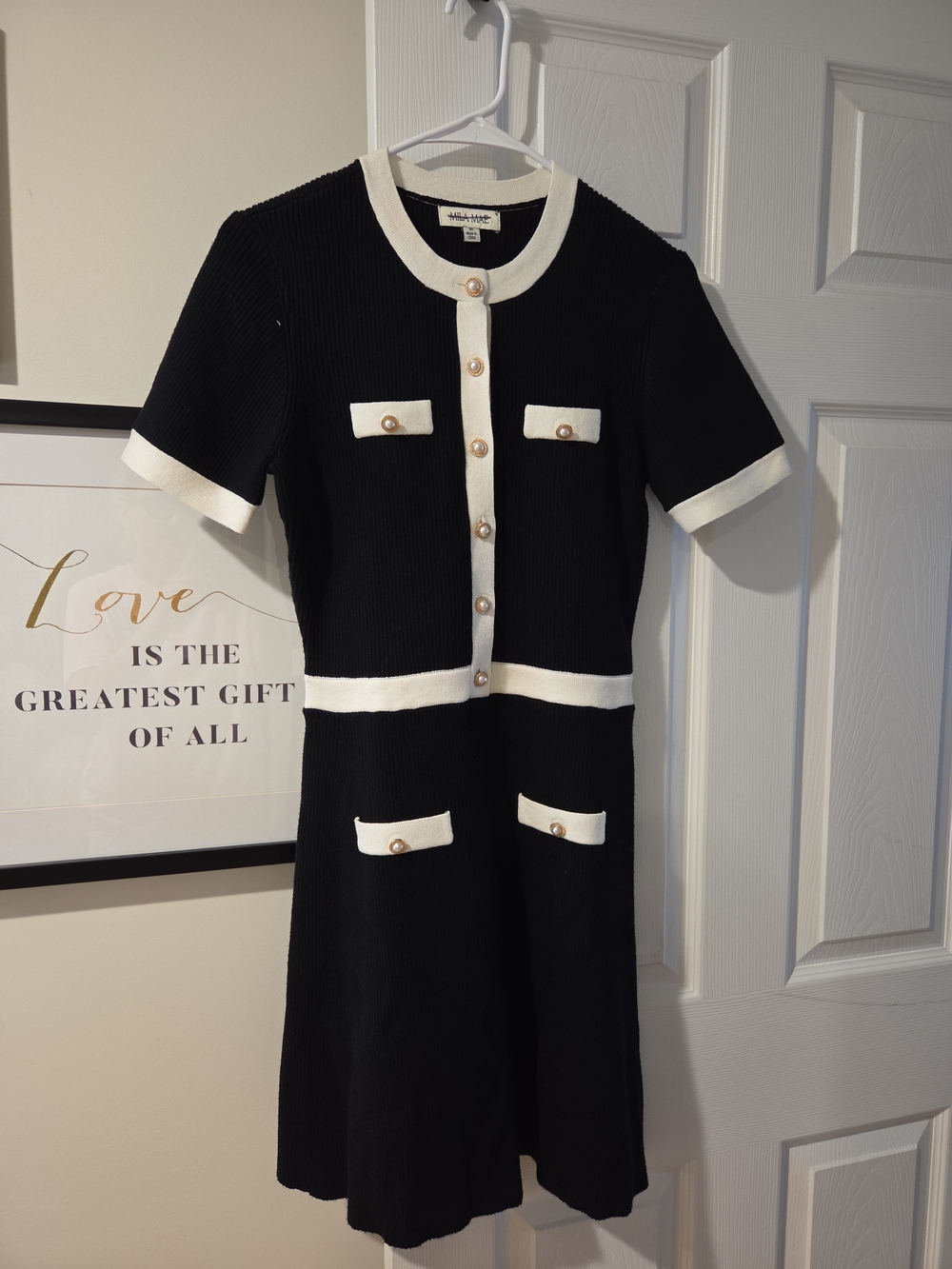 Mila Mae Knit Dress, Size M